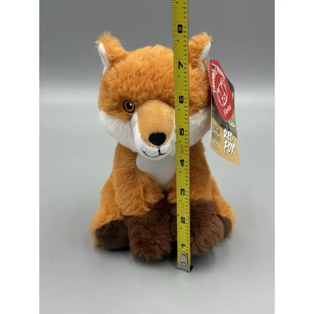 Earth Pals by Fiesta Plush Red Fox 7‎ Inch Stuffed Animal